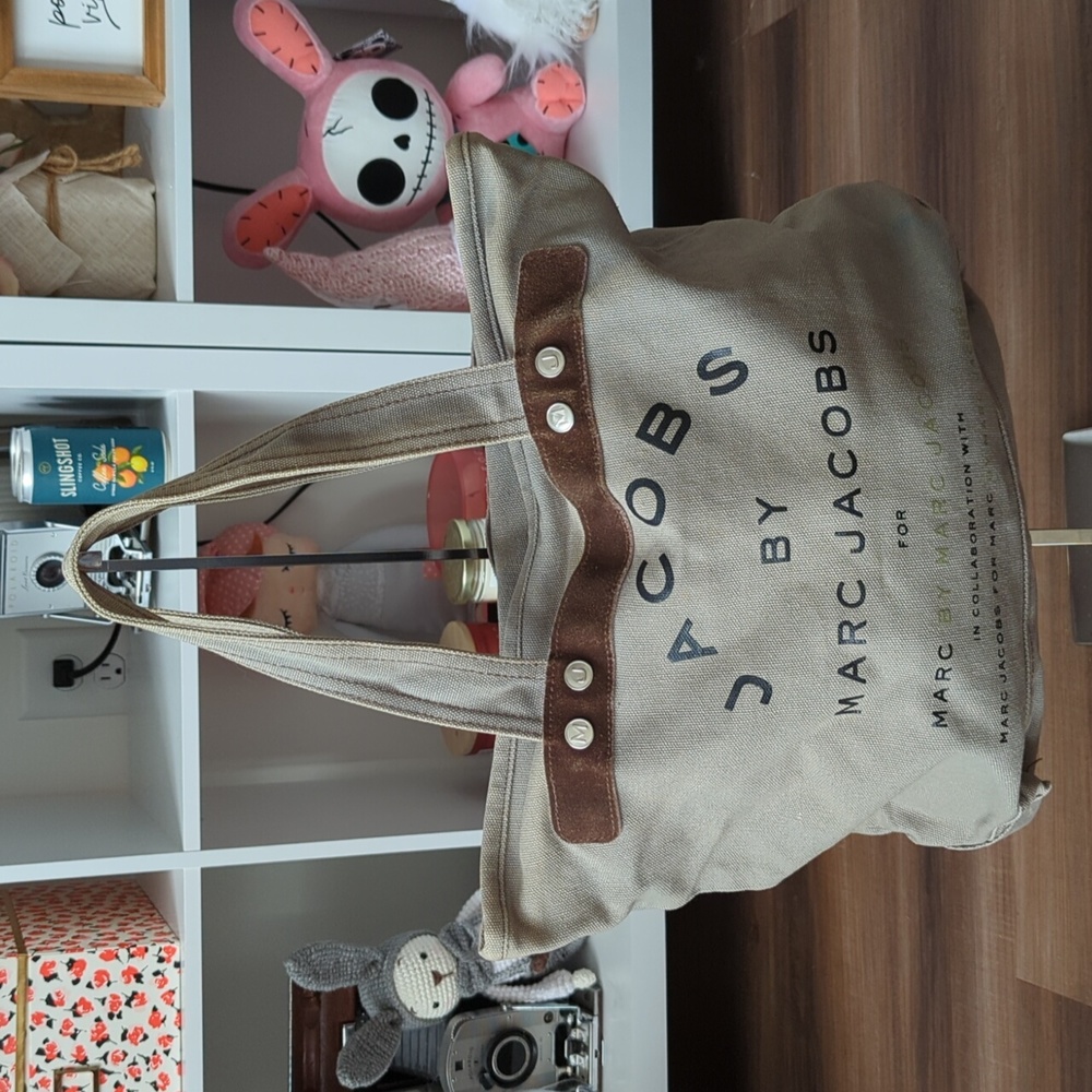 Jacobs by Marc Jacobs canvas tote bag